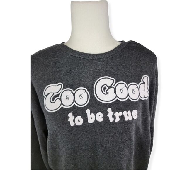 Bongo Dark Gray Sweatshirt Juniors XL - Picture 4 of 4